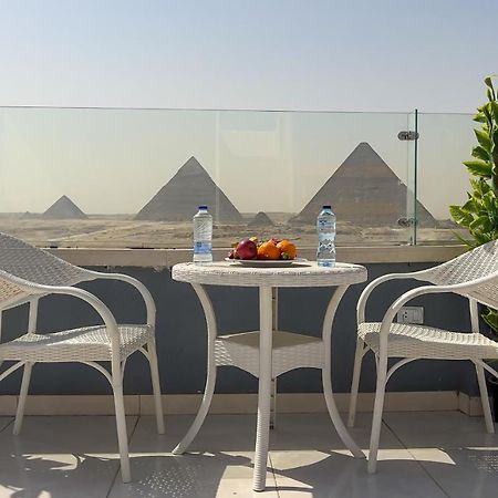 Full Pyramids View Apartment With Balcony For 8 P Kafrat al Jabal Ngoại thất bức ảnh