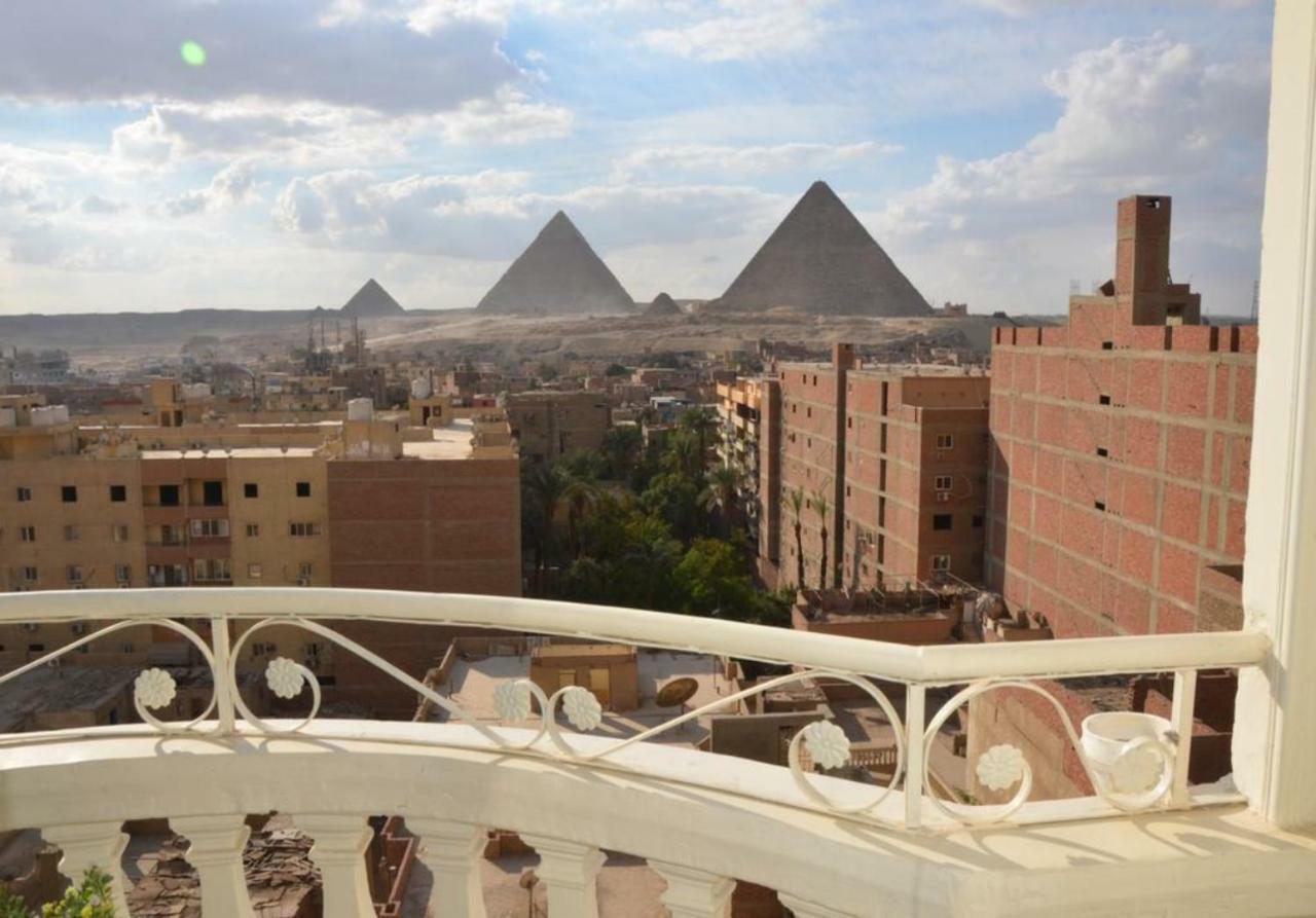 Full Pyramids View Apartment With Balcony For 8 P Kafrat al Jabal Ngoại thất bức ảnh